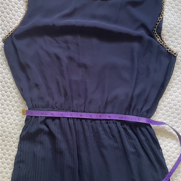 B darling navy blue sleeveless dress - Picture 6 of 6
